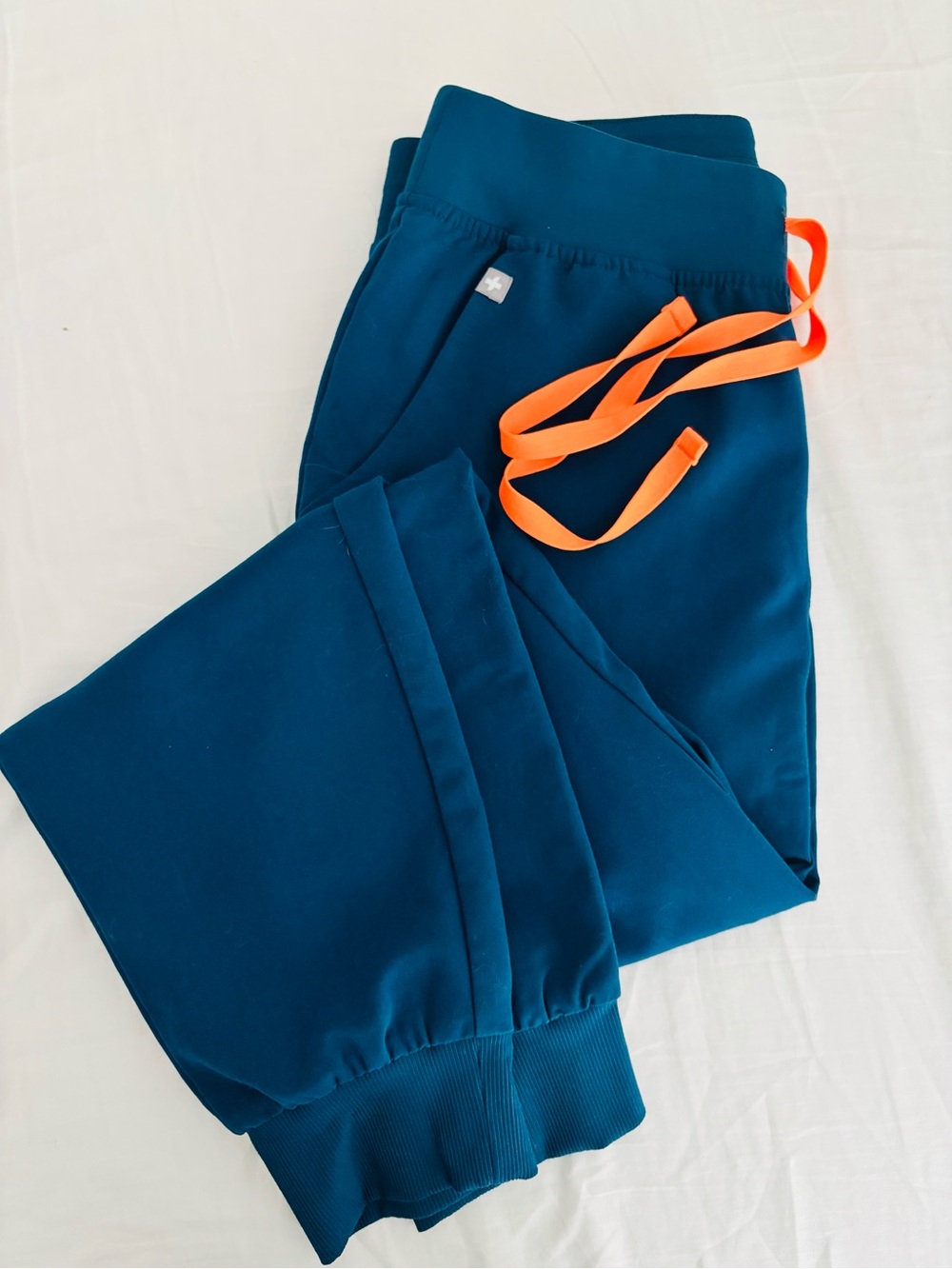 FIGS Zamora Jogger Scrub Pants - Deep Reef - Small Petite 💙